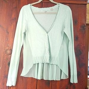 Anthropologie, Knitted and knotted cardigan, very cute size S